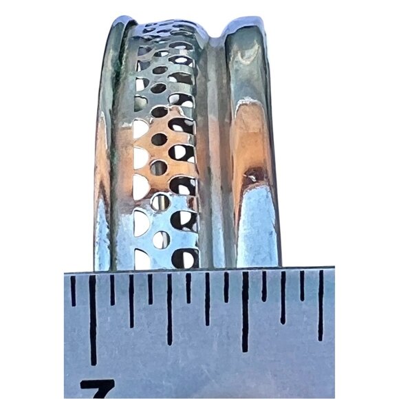 Vintage Delft Blue Windmill Scene Tray & 5 Coasters With Filigree Sides Marked G - Picture 7 of 16